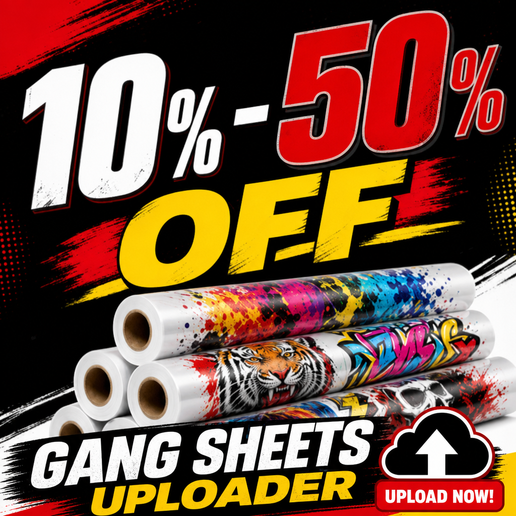 Upload DTF Gang Sheets